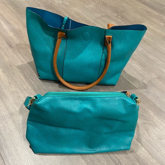 Turquoise bag set - Picture 10 of 12
